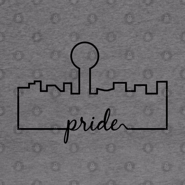 Knoxville Skyline Pride by Universe Design